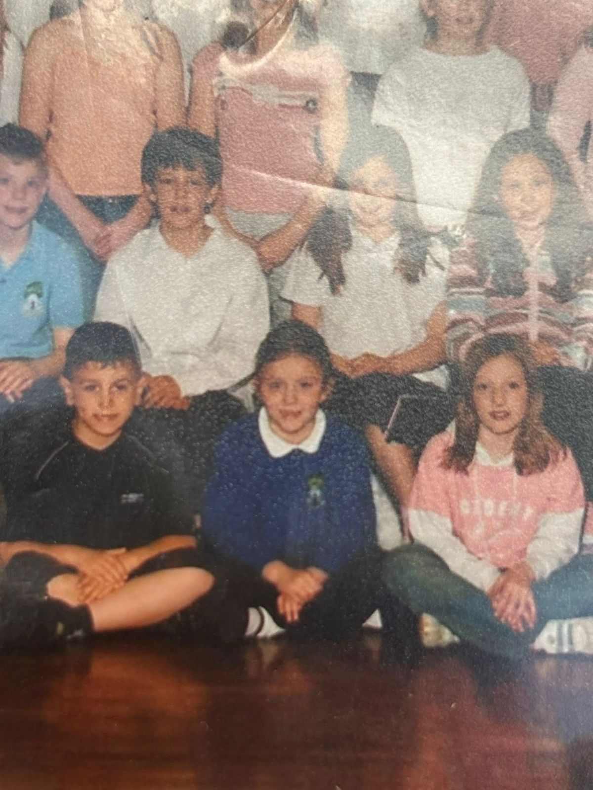 Old school photo of Sophie.